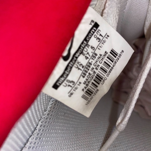 Nike  AF 1 Low Retro Summit White /University Red - Picture 5 of 12